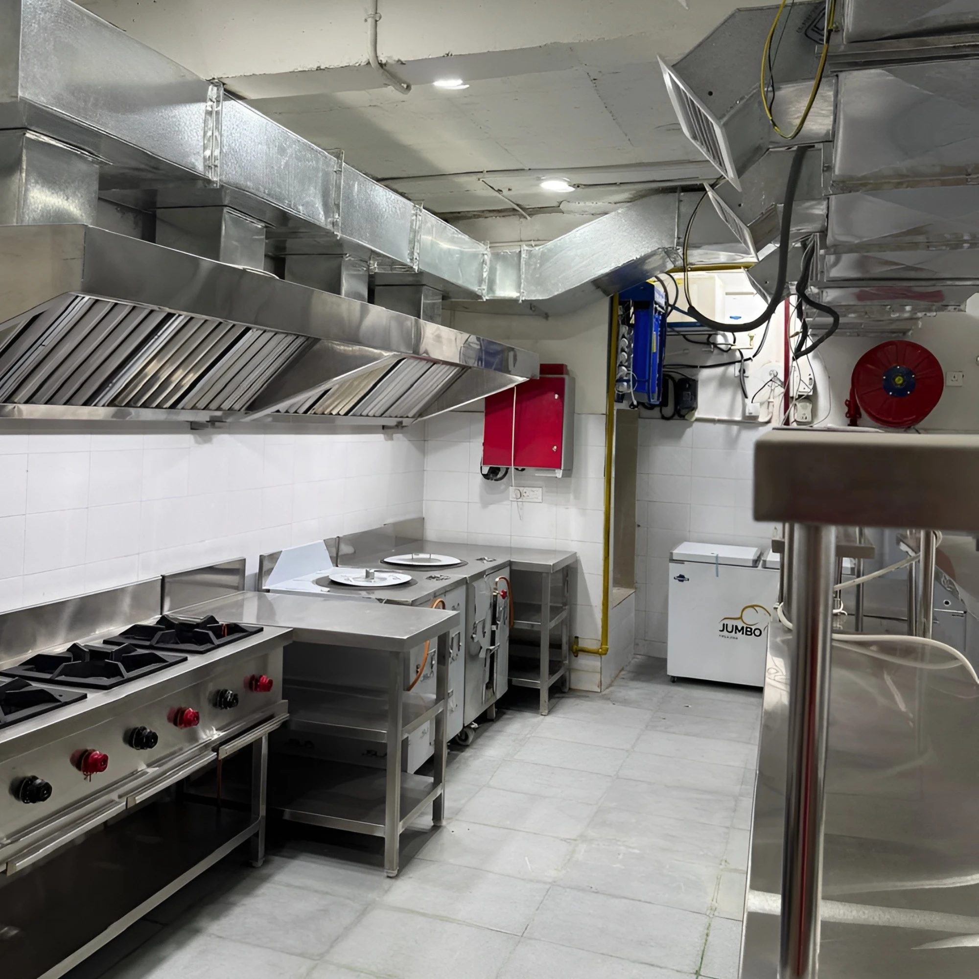 Industrial Canteen Kitchen Setup