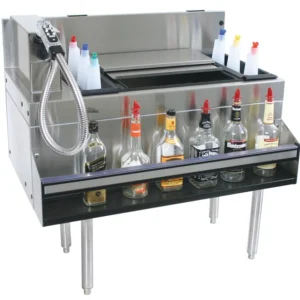 Cocktail Station With Speed Rail