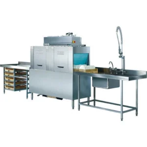 Conveyor Type Dishwasher Machine