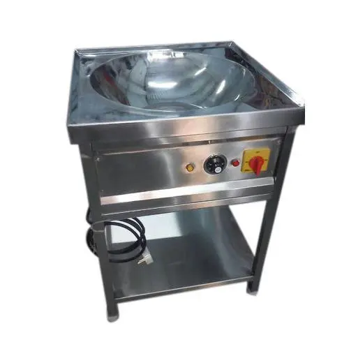 SS Kadai Fryer Pan(Gas/Electric)