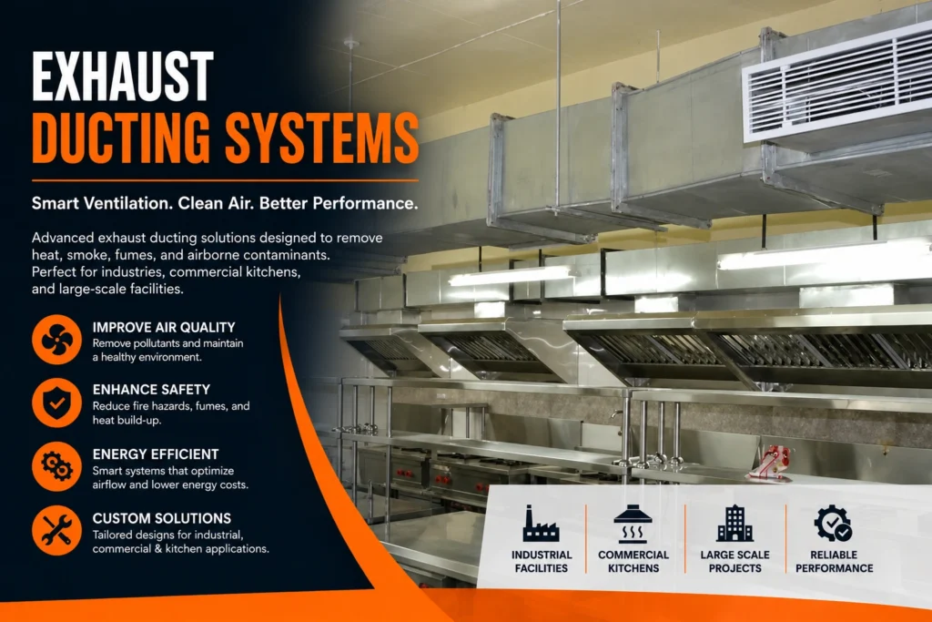 Complete Guide to Exhaust Ducting Systems for Industrial & Commercial Ventilation