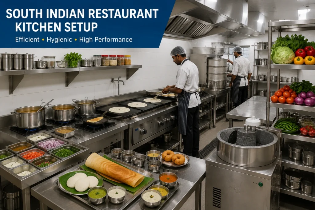 South Indian Restaurant Kitchen Setup | A Complete Guide